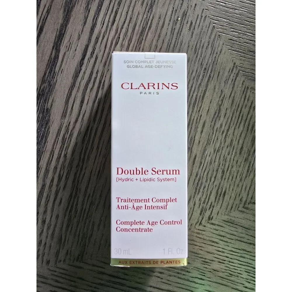 Clarins Double Serum Light Anti Aging Concentrate 1 OZ Hydric Lipidic System